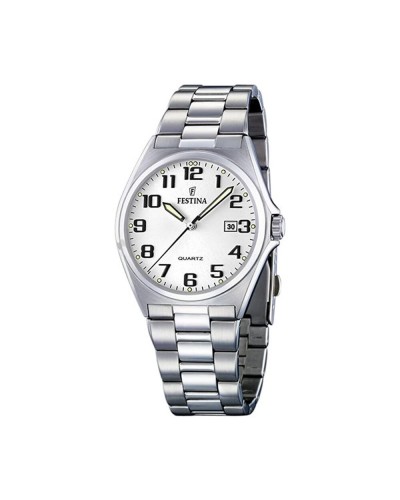 Festina F16374/9 Reloj Hombre Plateado Ø40mm - Estilo Clásico
