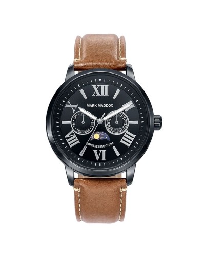 Mark Maddox Herrenuhr HC6019-53 Chronograph Edelstahl Blau
