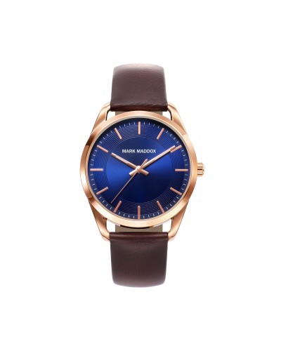 Mark Maddox Men's Watch HC2007-37: Steel Chronograph, Elegant Design
