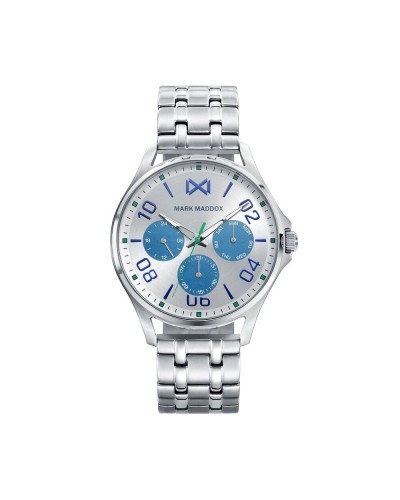 Mark Maddox Reloj Hombre HM7111-05 Esfera Azul Ø40mm - Elegante & Casual
