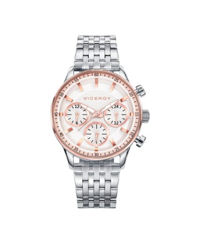 Viceroy Montre Homme Argent Ø36mm - Classique & Élégant - Parfait au Quotidien
