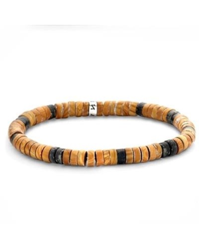 Frank 1967 Men's Bracelet Stainless Steel Black - Casual Style
