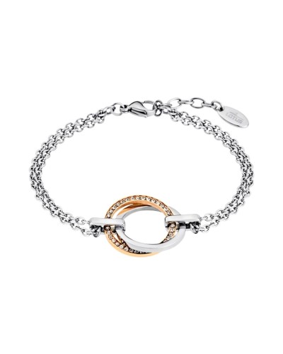 Lotus Style Bracelet Femme LS1780-2/2 Acier Argent Cristaux
