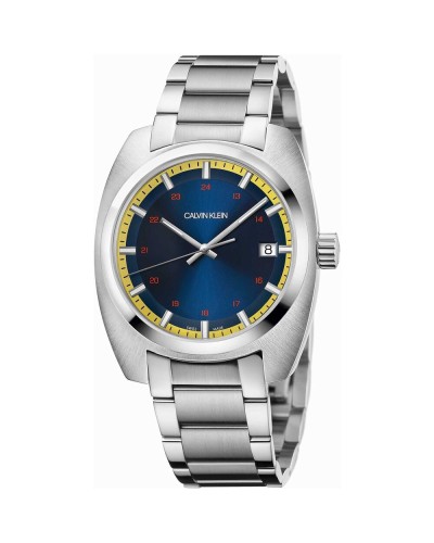 Calvin Klein Achieve Montre Homme Argenté Ø43mm - Style Moderne
