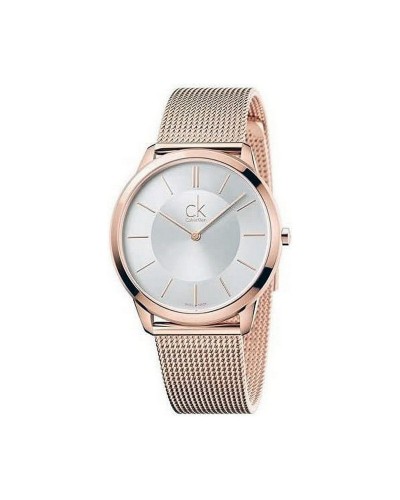 Calvin Klein Reloj para Hombre Minimalista - Ø 40mm, Plata, Elegante & Moderno
