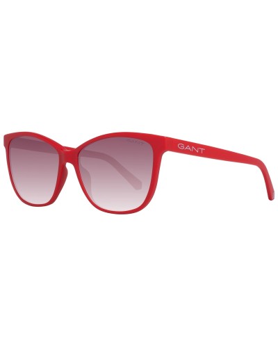Gant GA8084 Gafas de Sol para Mujer - Montura Marrón, Lentes Moradas 57mm

