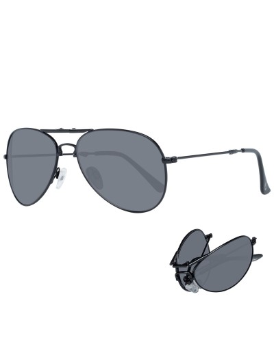 Unisex-Sonnenbrille Aviator AVGSR 635BK - Schwarzer Rahmen
