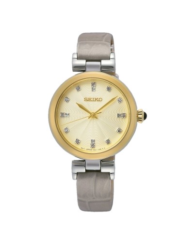 Seiko Orologio Donna SRZ546P1 Acciaio Inossidabile Argento Quadrante Madreperla
