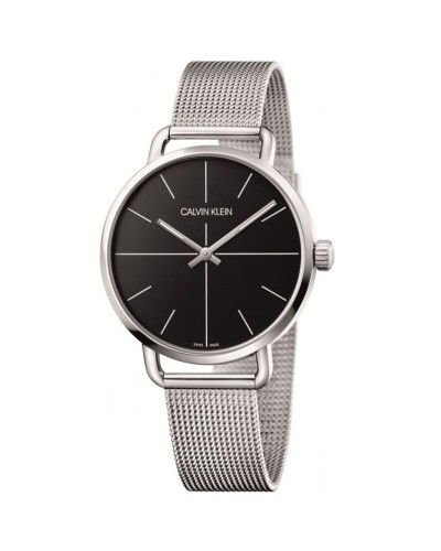 Herrklocka Calvin Klein K7B21121 Svart Silvrig