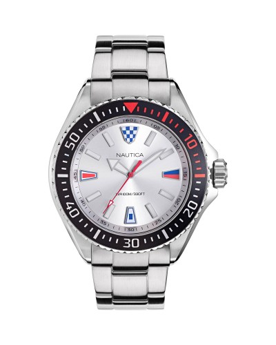 Horloge Heren Nautica NAPCPS905 Zilverkleurig (Ø 46 mm)