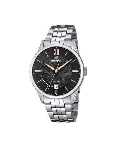 Festina Orologio Uomo F20425/6 Nero Argento - Cronografo Sportivo
