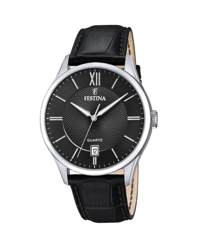 Festina Herrenuhr F20426/3 Schwarz: Sportlicher Chronograph
