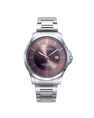 Viceroy Reloj Hombre Plateado Ø43mm - Elegante y a la Moda
