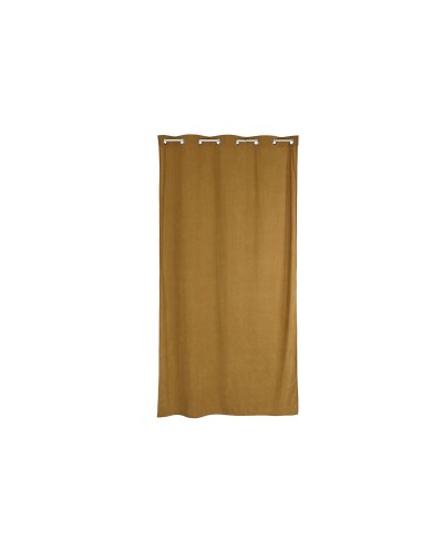 Gordijn Home ESPRIT Mosterd Polyester 140 x 260 x 260 cm