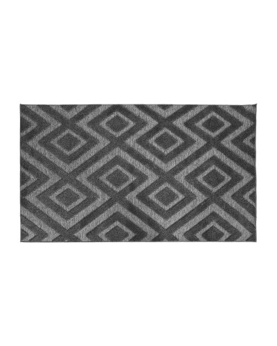 Tapijt Home ESPRIT 200 x 140 cm Grijs Donker grijs