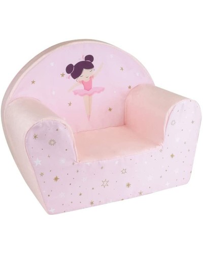 Kinderstoel Fun House Dancer Ballerina Club Roze 52 x 33 x 42 cm