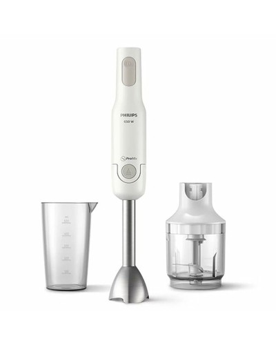 Philips Promix Hand Blender 650W - White, Powerful and Versatile
