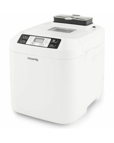 H.Koenig Machine à Pain 550W - Jusqu'à 1kg de Pain Frais Fait Maison
