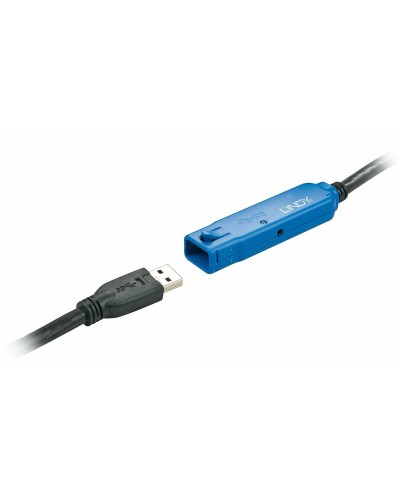 USB-kabel LINDY 43157 10 m Svart