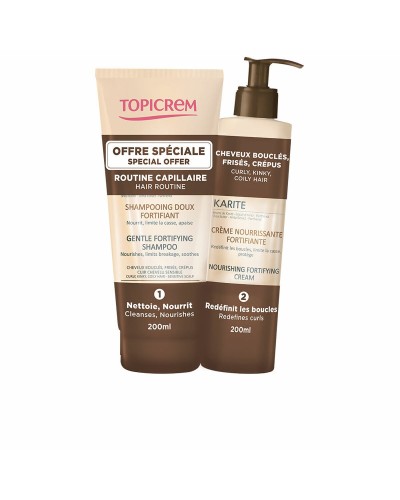 Topicrem Kit Cheveux Délicats : Shampooing Doux + Baume Nourrissant - 2 Pièces
