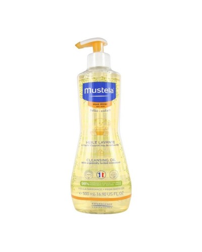 Duschgel Bébé Mustela Niño (500 ml) 500 ml (Hypoallergenisk) (Fuktgivande)