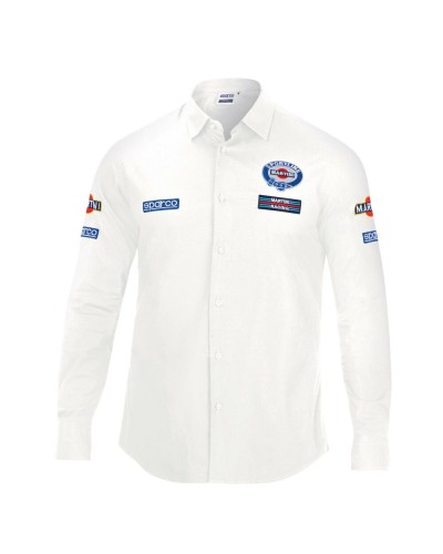 Paita Sparco S01277MRBI1S Valkoinen S