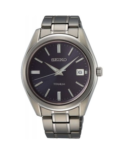 Seiko SUR373P1 Orologio Uomo Grigio Argentato, Ø 40mm
