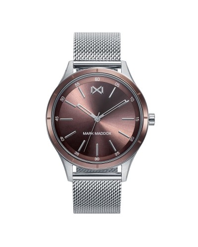 Mark Maddox Herrenuhr HM7117-47 Silber Blau Datum
