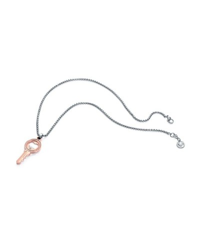 Viceroy Collier Femme Acier Inoxydable avec Pendentif Élégant - Bijou de Mode
