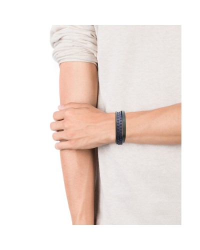 Bracelet Homme Viceroy Acier Maille Milanaise Argent - Élégant & Résistant
