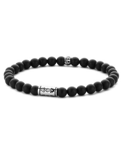 Frank 1967 Bracelet Homme Acier Inoxydable Noir Maille Milanaise 7FB-0240
