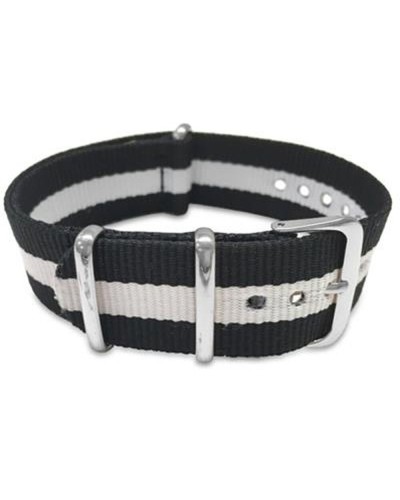 CO88 Collection Pulsera Hombre Acero Negro Trenzado - Estilo Moderno

