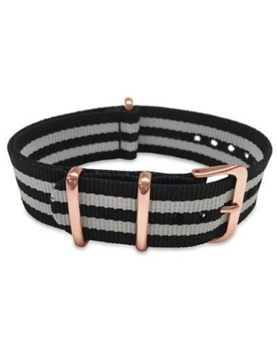 CO88 Collection Herrenarmband Schwarz Edelstahl - Moderner Stil
