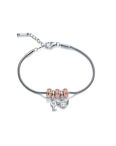 Viceroy Bracelet Femme Argent Maille Milanaise VMMB2053-19 - Élégant
