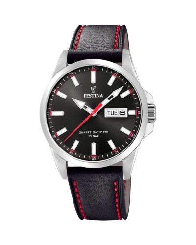 Festina Reloj Hombre Negro F20358/4 - Cronógrafo Deportivo Elegante
