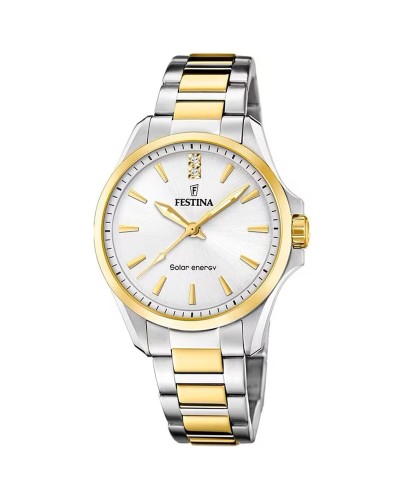 Festina Men's Watch F20655/2 Chronograph Steel Blue Sporty
