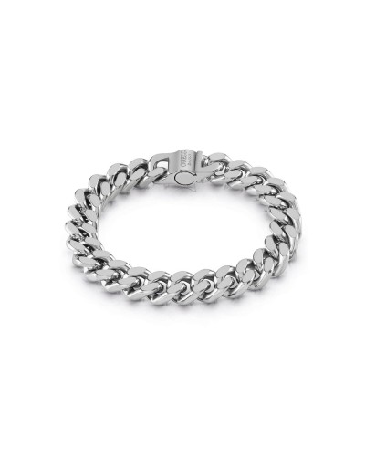 Guess Bracelet Homme JUMB01350JWSTS Acier Inoxydable Argent Logo
