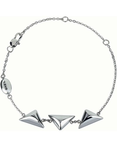 Breil Rockers Women's Bracelet Steel Barbell Jewelry
