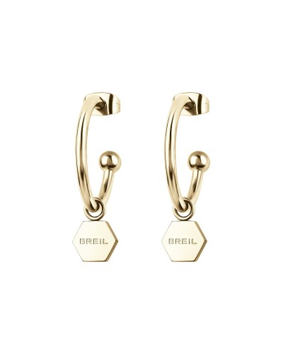 Breil Women's Earrings TJ3081 Hoop Polished Steel - Elegant and Modern
