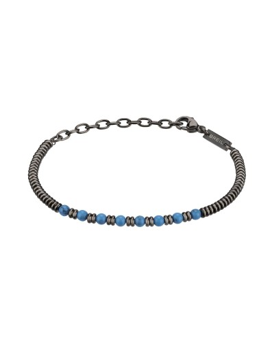 Breil Herrenarmband TJ3139 Edelstahl Schwarz Mailänder Masche
