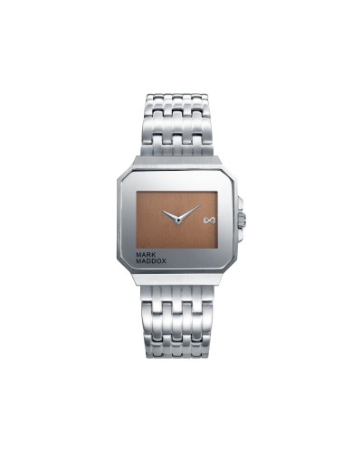 Mark Maddox Silver Unisex Watch HM7113-40 - Casual Style
