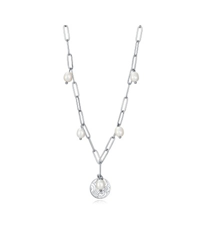 Viceroy Collier Femme Argent 925 Pendent Zirconiums - Élégant Bijou
