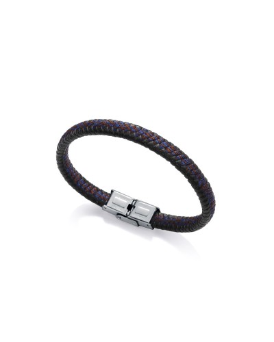 Viceroy Bracciale Uomo Acciaio Nero Maglia Milano - Elegante & Resistente
