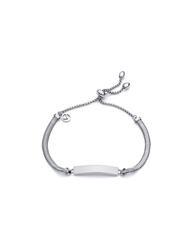 Viceroy Bracciale Donna Acciaio Argento Maglia Milano - Elegante & Raffinato
