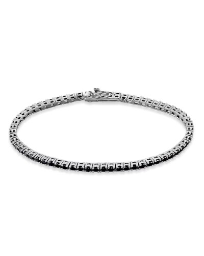 Stroili Men's Bracelet Steel Milanese Mesh Black - Elegant & Casual
