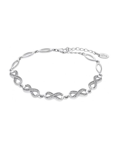 Lotus Style Damenarmband LP1871-2/1 Edelstahl Silber und Kristalle
