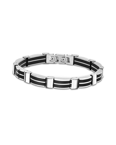 Lotus Bracciale Uomo Acciaio Nero LS1878-2/3 - Design Moderno e Resistente
