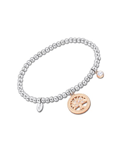 Lotus Bracelet Femme LS2171-2/4 Argent et Cristaux - Bijou Élégant
