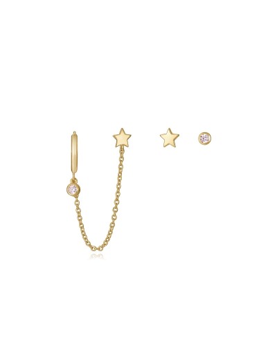 Viceroy Boucles d'Oreilles Femme 9111E100-30 Argent, Élégantes et Raffinées
