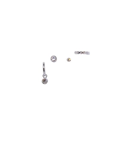 AN Jewels Damen Ohrhänger Silber 925 Zirkonia AB.EP044
